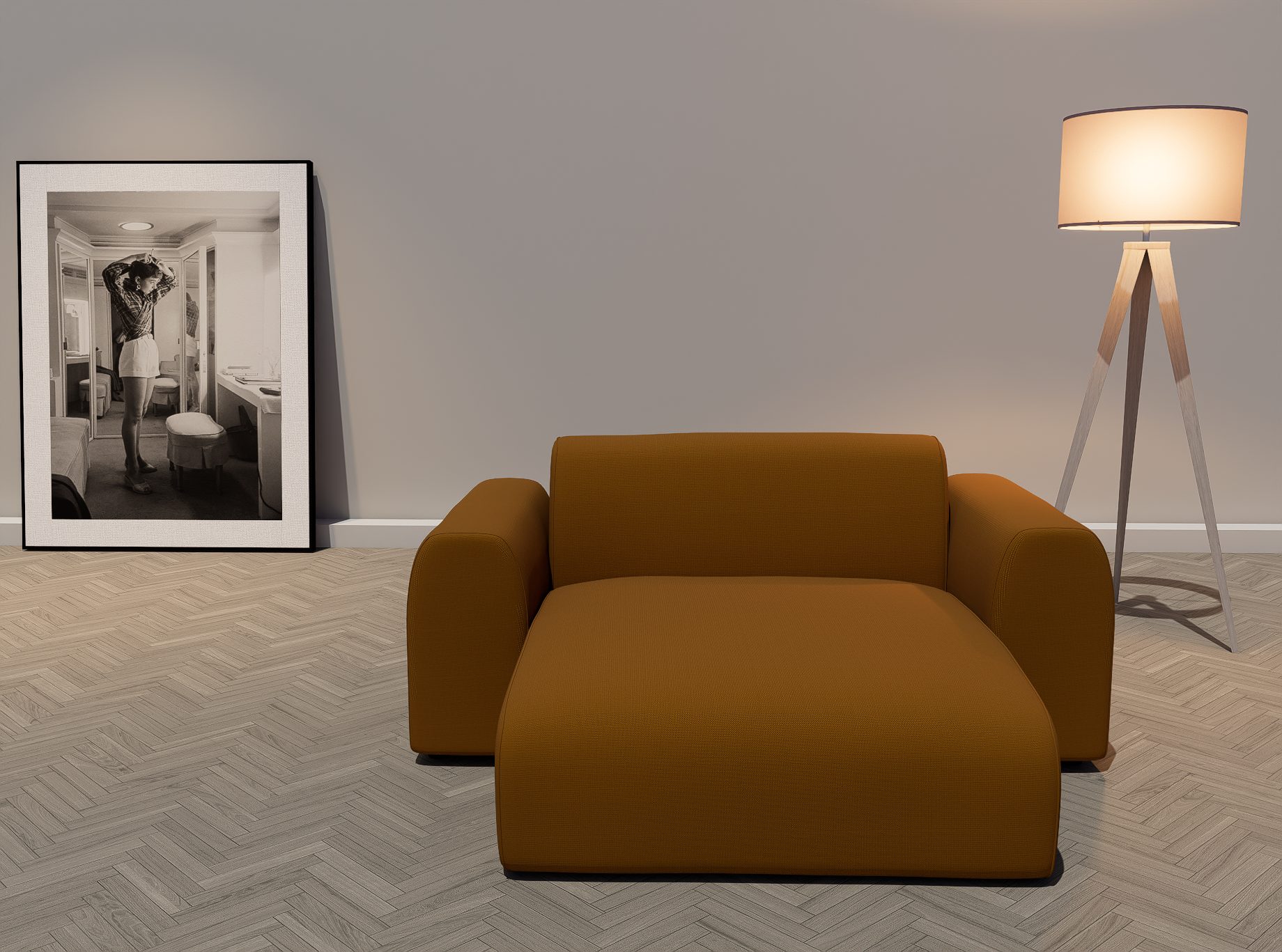 Bloomer Jumbo armchair