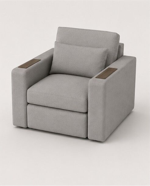 Carter armchair in the upright position